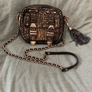 RebbecaMinkoff Metallic Crossbody